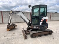 BOBCAT E27Z 2.7 TON MINI DIGGER  - 2