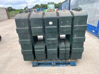 APPROX. 1100lt SLIMLINE PLASTIC OIL TANK  - 2