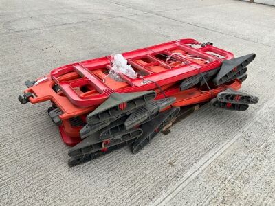 APPROX. 6No. PLASTIC PEDESTRAIN BARRIERS