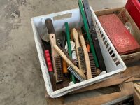 PALLET LOT TO INC. UNUSED H&R SPRINGS, AIR FILTERS, HAND TOOLS, BRUSHES, COVERS ETC.  - 5