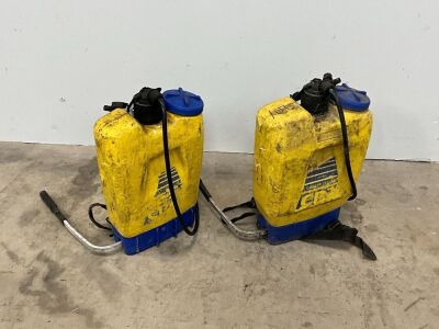 2No. BACK PACK SPRAYERS