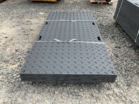 10No. UNUSED 10mm 8ft x 4ft GROUND PROTECTION MATS - 2