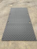 1No. UNUSED 10mm 8ft x 4ft GROUND PROTECTION MAT - 3