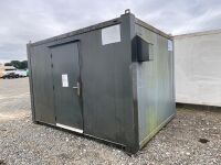 APPROX. 12ft x 8ft ANTI VANDAL SITE HUT - 4