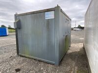 APPROX. 12ft x 8ft ANTI VANDAL SITE HUT - 6