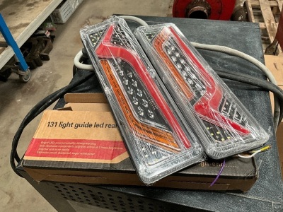 2No. UNUSED REAR TRAILER TAILLIGHTS 