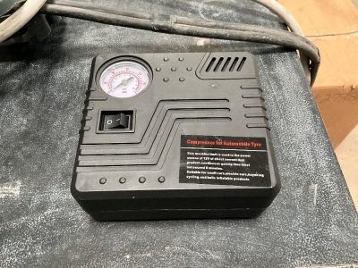 UNUSED 12v TYRE COMPRESSOR 