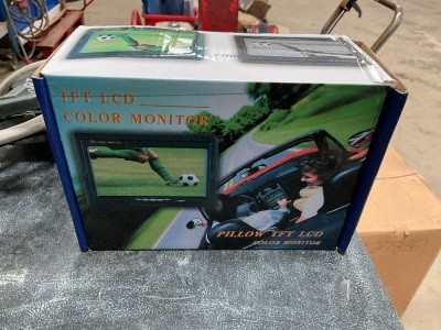 UNUSED LCD COLOUR MONITOR