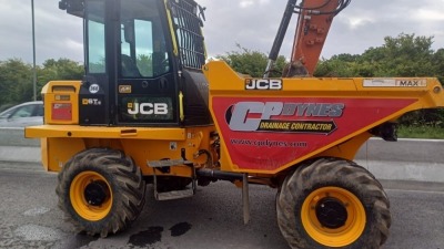 JCB 6FT-2S5 6 TON CABBED ROAD LEGAL STRAIGHT SKIP DUMPER