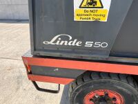 LINDE S50 5 TON SIDE LOADING FORKLIFT - 3