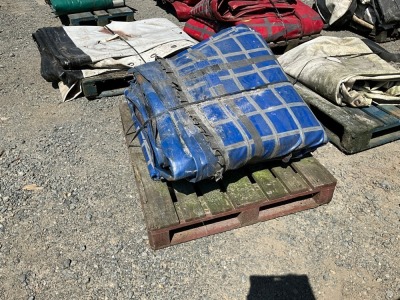 PALLET TO INC. 2No. APPROX. 45ft 4.4m CURTAINS