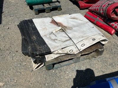 PALLET TO INC. APPROX. 45ft 4.4m CURTAIN 