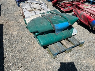 PALLET TO INC. 2No. APPROX. 45ft 4.4m CURTAINS