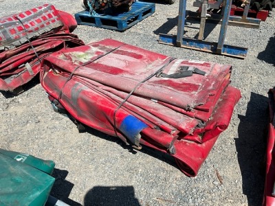 PALLET TO INC. 2No. APPROX. 45ft 4.4m CURTAINS