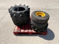 SELECTION OF ASSORTED RIMS & TYRES  - 2