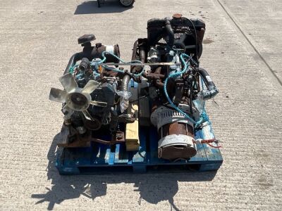 PALLET TO INC. 2No. KUBOTA 1105 25HP DIESEL ENGINES