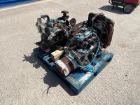 PALLET TO INC. 2No. KUBOTA 1105 25HP DIESEL ENGINES - 2