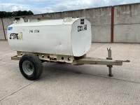 APPROX. 2000lt WESTERN SINGLE AXLE BUNDED METAL FUEL BOWSER