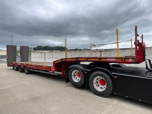 MONTRACON 45ft TRI AXLE LOW LOADER ON AIR