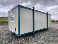 APPROX. 22ft x 9ft STEEL CLAD OFFICE - 3
