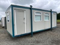 APPROX. 22ft x 9ft STEEL CLAD OFFICE - 6