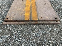 2No. APPROX 6m x 600mm x 12mm HARDOX STEEL PLATE - 3