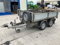 IFOR WILLIAMS APPROX 8ft 6" x 5ft TWIN AXLE 2700KGS TIPPING TRAILER - 3