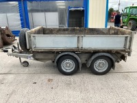 IFOR WILLIAMS APPROX 8ft 6" x 5ft TWIN AXLE 2700KGS TIPPING TRAILER - 4
