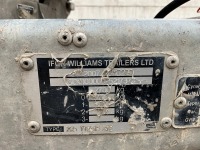 IFOR WILLIAMS APPROX 8ft 6" x 5ft TWIN AXLE 2700KGS TIPPING TRAILER - 10