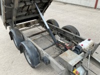 IFOR WILLIAMS APPROX 8ft 6" x 5ft TWIN AXLE 2700KGS TIPPING TRAILER - 14