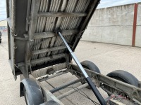 IFOR WILLIAMS APPROX 8ft 6" x 5ft TWIN AXLE 2700KGS TIPPING TRAILER - 16