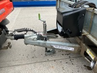 IFOR WILLIAMS 16ft X 7ft 6" TRI AXLE 3500KGS DROPSIDE CRANE TRAILER - 5