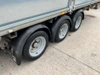 IFOR WILLIAMS 16ft X 7ft 6" TRI AXLE 3500KGS DROPSIDE CRANE TRAILER - 13