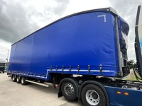 CARTWRIGHT 45ft TRI AXLE DOUBLE DECKER CURTAINSIDER ON AIR