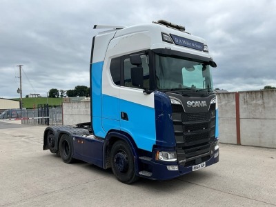 SCANIA S580 V8 6X2 AUTOMATIC TRACTOR UNIT
