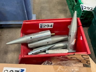 BOX LOT TO INC. ASSORTED INTERNAL BORES TO SUIT BRENCH GRINDER