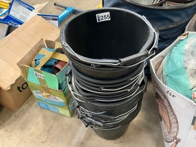 APPROX 20No. UNUSED PLASTIC BUCKETS