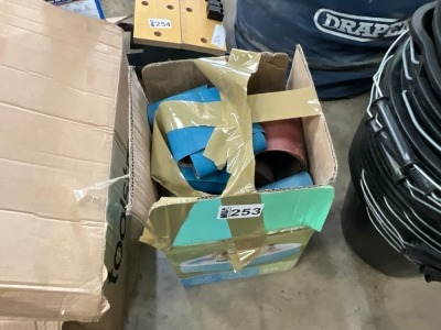 BOX LOT TO INC. ASSORTED SAND PAPER