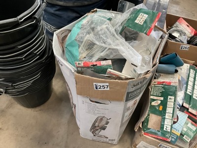 BOX LOT TO INC. ASSORTED SAND PAPER