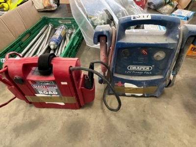 2No. ASSORTED 12V JUMP PACKS