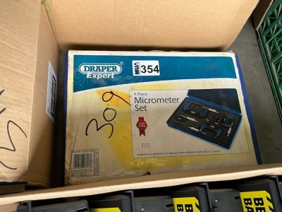 UNUSED DRAPER MICROMETER SET