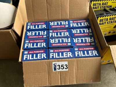 BOX LOT TO INC. 12No. ALL PURPOSE FILLER