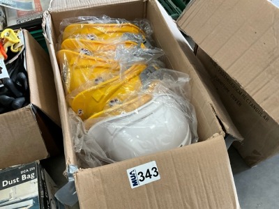 BOX LOT TO INC. 6No. UNUSED HARD HATS