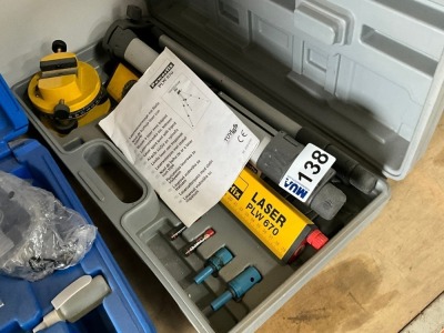 UNUSED POWERFIX LASER LEVEL KIT