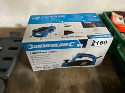 UNUSED SILVERLINE 240V PLANER