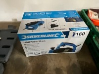 UNUSED SILVERLINE 240V PLANER