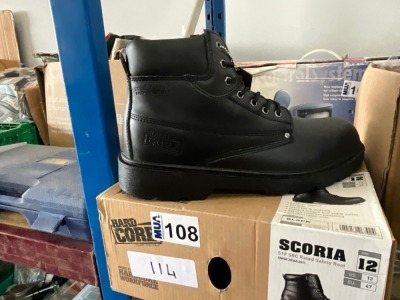 UNUSED SIZE 12 WORK BOOTS