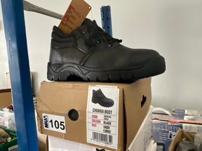 UNUSED SIZE 8 WORK BOOTS