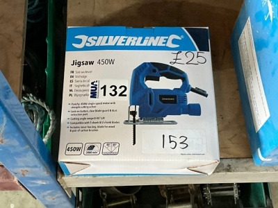 UNUSED SILVERLINE 240V JIGSAW