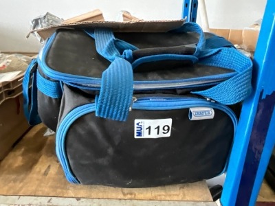 UNUSED DRAPER LUNCH BAG